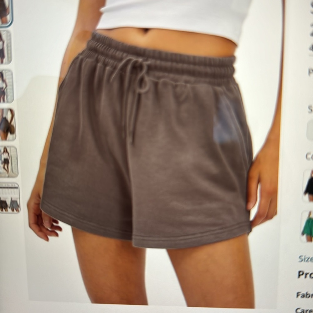 Amazon- women’s casual sweat shorts